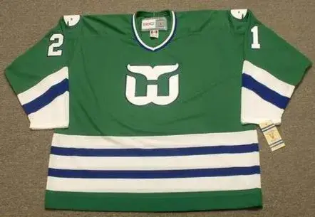 BLAINE STOUGHTON Hartford Whalers 1979 CCM Vintage Throwback NHL Jersey