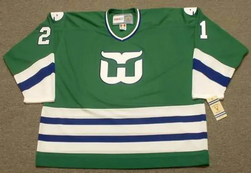 BLAINE STOUGHTON Hartford Whalers 1979 CCM Vintage Throwback NHL Jersey