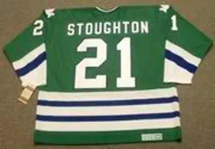BLAINE STOUGHTON Hartford Whalers 1979 CCM Vintage Throwback NHL Jersey 