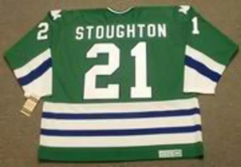 BLAINE STOUGHTON Hartford Whalers 1979 CCM Vintage Throwback NHL Jersey 