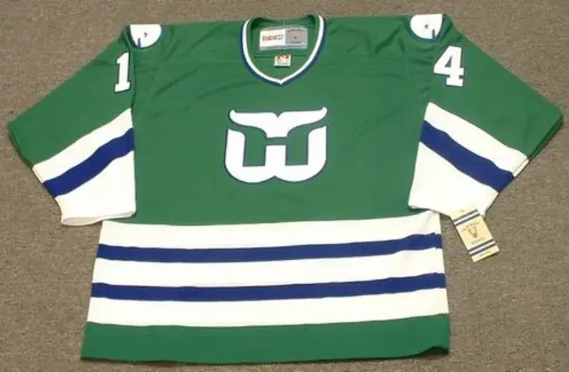 DAVE KEON Hartford Whalers 1979 CCM Vintage Throwback NHL Hockey Jersey