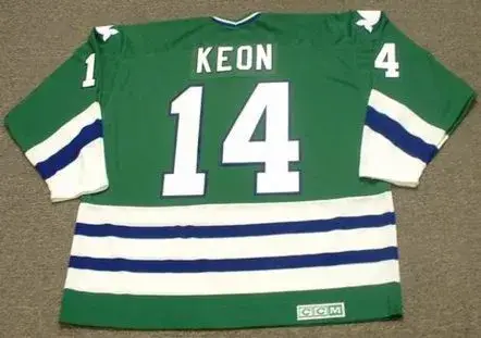 DAVE KEON Hartford Whalers 1979 CCM Vintage Throwback NHL Hockey Jersey 