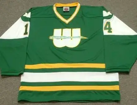 DAVE KEON New England Whalers 1978 WHA Throwback Hockey Jersey