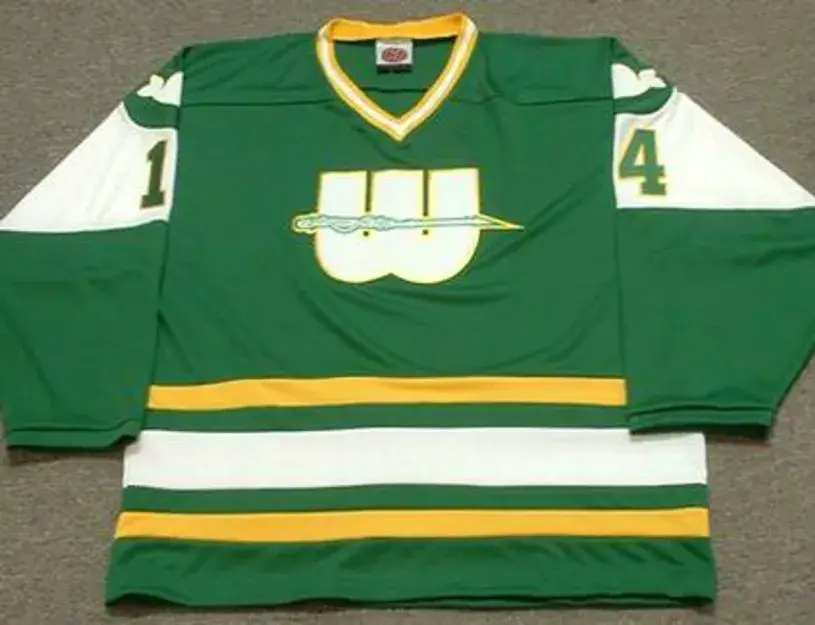 DAVE KEON New England Whalers 1978 WHA Throwback Hockey Jersey