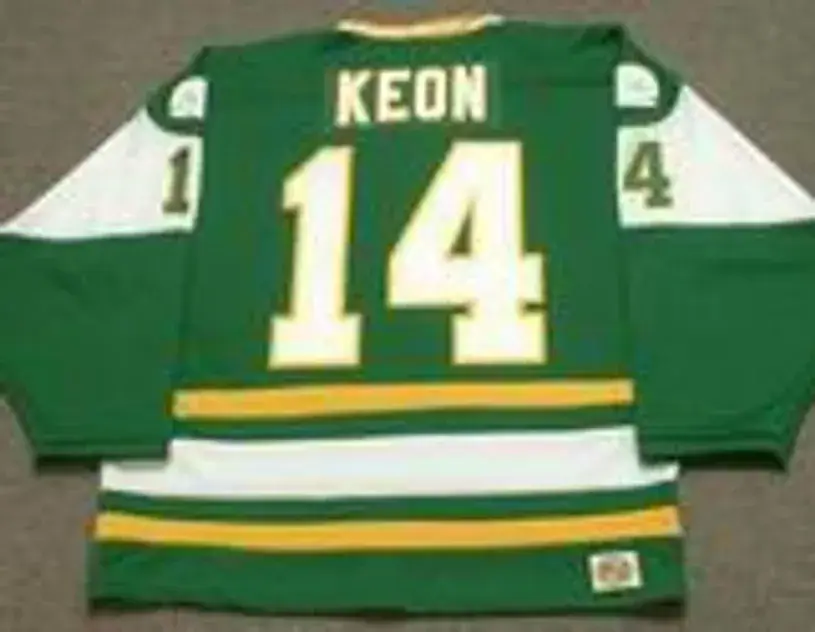 DAVE KEON New England Whalers 1978 WHA Throwback Hockey Jersey 