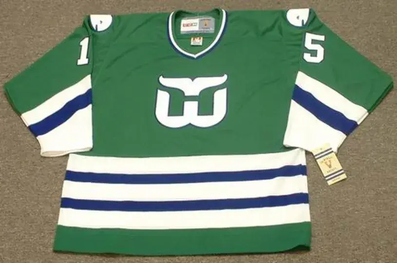 DAVE TIPPETT Hartford Whalers 1983 CCM Vintage Throwback NHL Hockey Jersey
