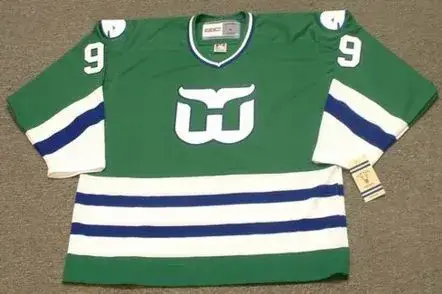 GORDIE HOWE Hartford Whalers 1979 Away CCM NHL Vintage Throwback Jersey