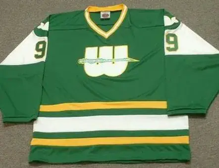 GORDIE HOWE New England Whalers 1978 WHA Hockey Throwback Jersey