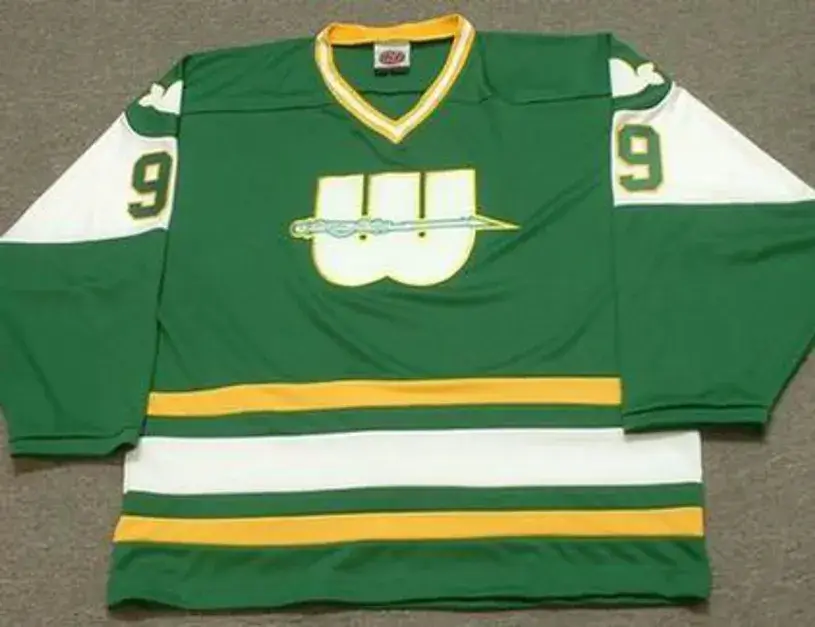 GORDIE HOWE New England Whalers 1978 WHA Hockey Throwback Jersey