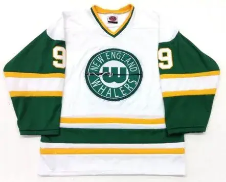 GORDIE HOWE New England Whalers WHA Throwback Home Hockey Jersey