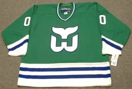 HARTFORD WHALERS 1980’s Away CCM Vintage Jersey Customized “Any Name & Number(s)”