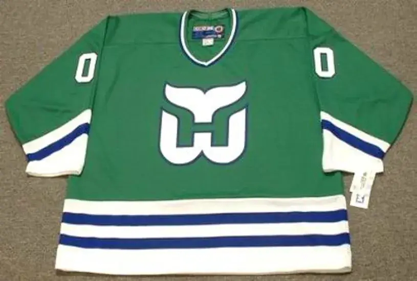 HARTFORD WHALERS 1980’s Away CCM Vintage Jersey Customized “Any Name & Number(s)”