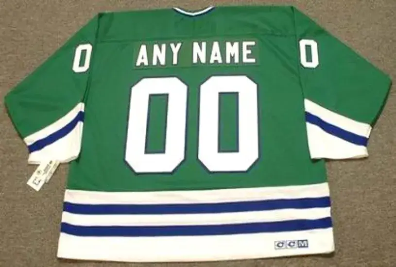 HARTFORD WHALERS 1980’s Away CCM Vintage Jersey Customized “Any Name & Number(s)” 