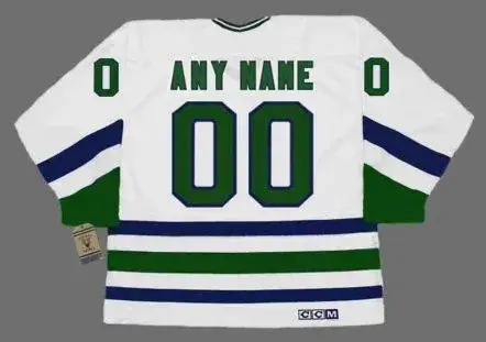 HARTFORD WHALERS 1980’s Home CCM Vintage Jersey Customized “Any Name & Number(s)” 