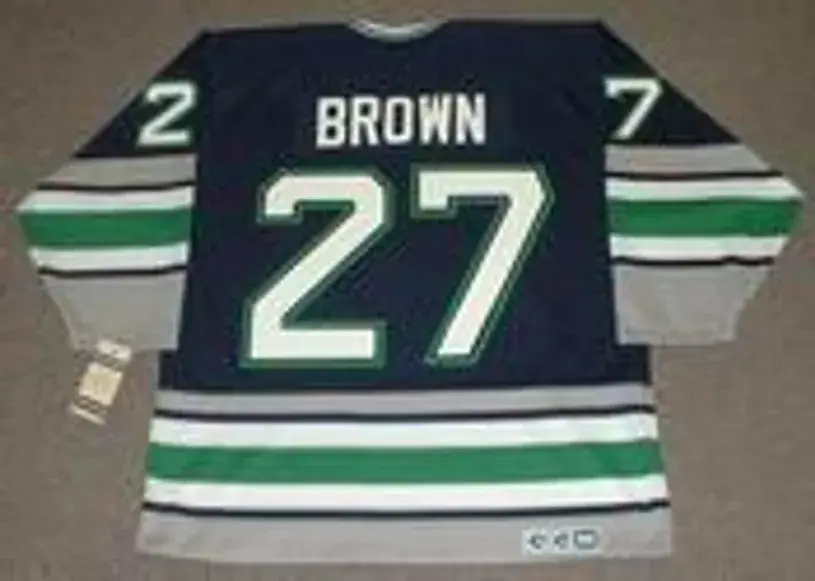 JEFF BROWN Hartford Whalers 1995 CCM Vintage Throwback NHL Jersey 