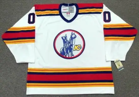 KANSAS CITY SCOUTS 1970’s CCM Vintage Home Jersey Customized “Any Name & Number”