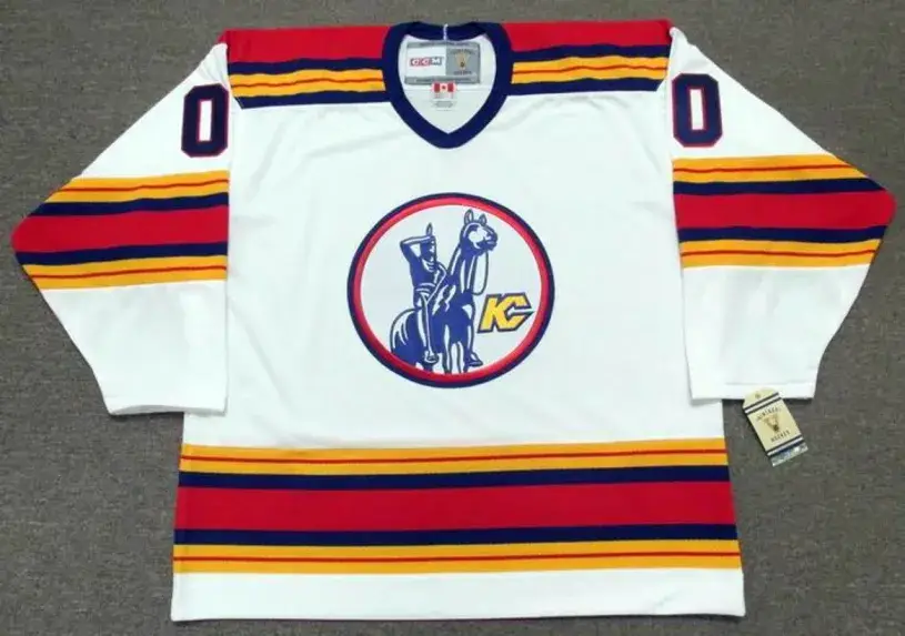 KANSAS CITY SCOUTS 1970’s CCM Vintage Home Jersey Customized “Any Name & Number”