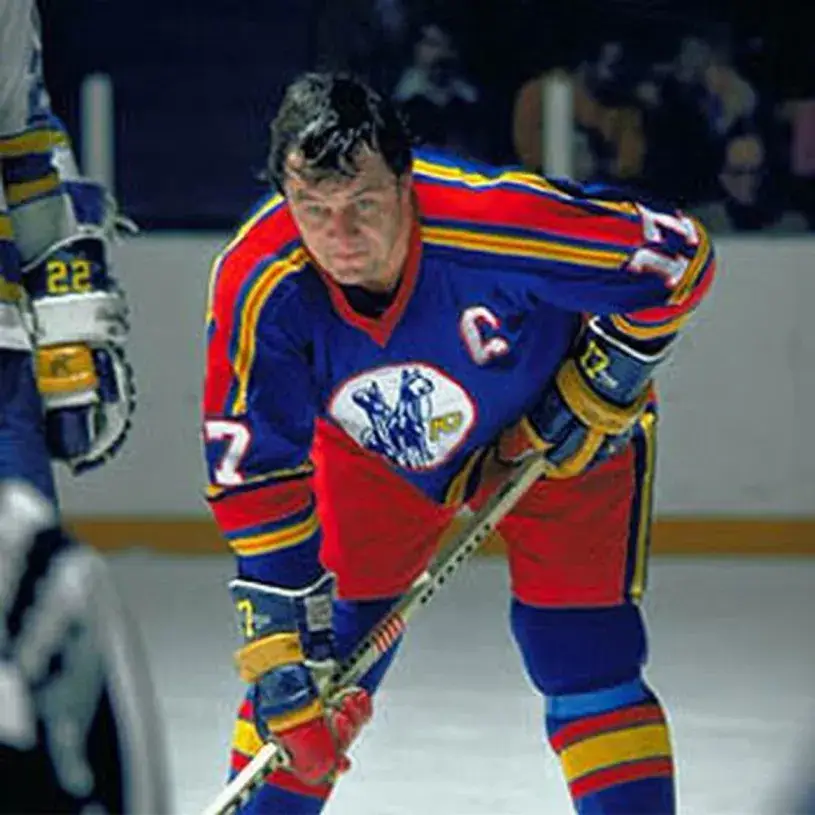 SIMON NOLET Kansas City Scouts 1975 CCM Vintage Throwback Home NHL Jersey 
