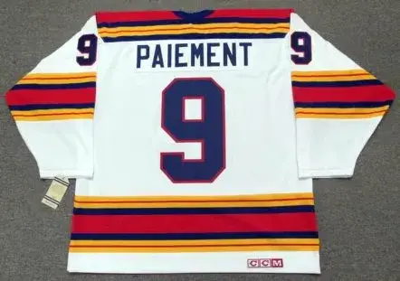 WILF PAIEMENT Kansas City Scouts 1975 CCM Vintage Throwback Home NHL Jersey 