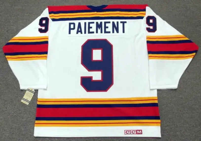 WILF PAIEMENT Kansas City Scouts 1975 CCM Vintage Throwback Home NHL Jersey 