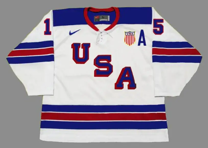 ALEX TURCOTTE 2020 USA Nike Throwback Hockey Jersey