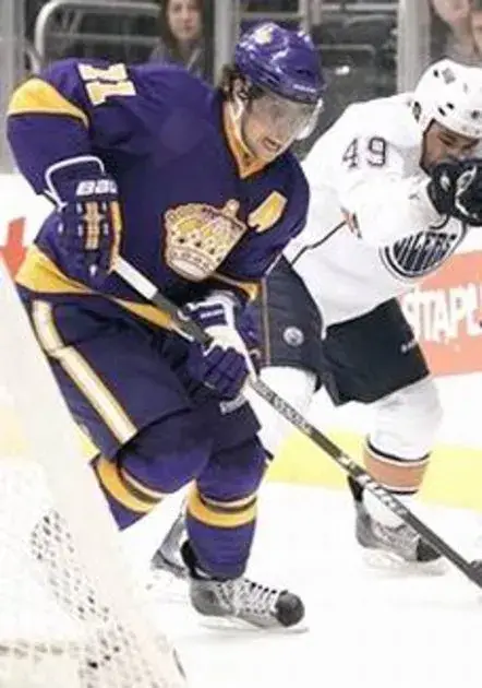ANZE KOPITAR Los Angeles Kings 1980’s CCM Vintage Throwback NHL Hockey Jersey 