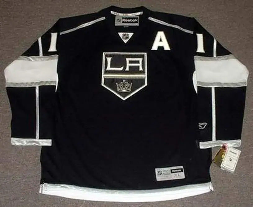 ANZE KOPITAR Los Angeles Kings 2014 REEBOK Throwback NHL Hockey Jersey