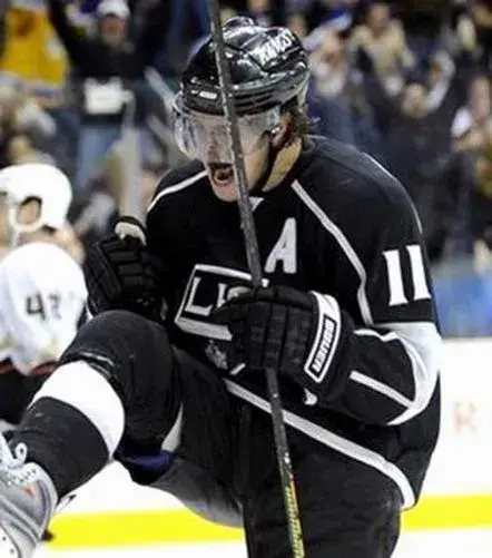 ANZE KOPITAR Los Angeles Kings 2014 REEBOK Throwback NHL Hockey Jersey 