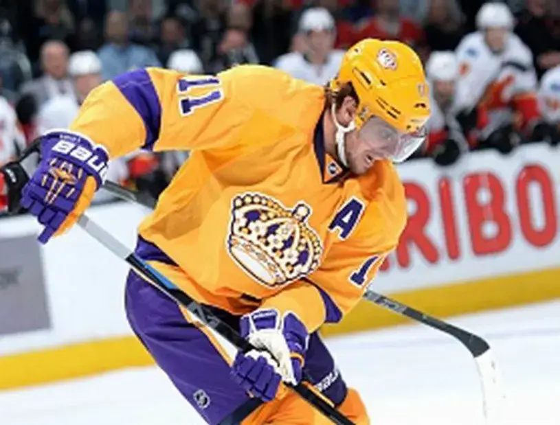 ANZE KOPITAR Los Angeles Kings 2015 REEBOK Throwback NHL Hockey Jersey 