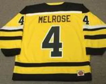 BARRY MELROSE Cincinnati Stingers 1978 WHA Throwback Hockey Jersey 