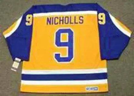 BERNIE NICHOLLS Los Angeles Kings 1985 CCM Vintage Throwback NHL Hockey Jersey 