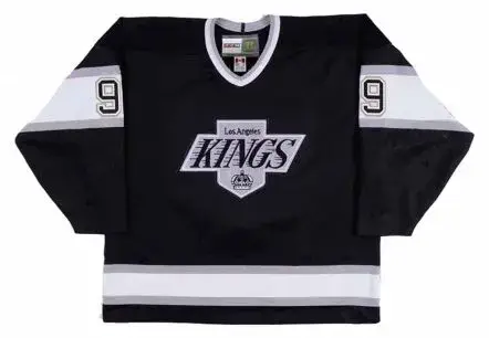 BERNIE NICHOLLS Los Angeles Kings 1989 CCM Vintage Throwback NHL Hockey Jersey