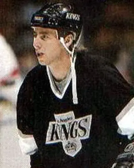 BERNIE NICHOLLS Los Angeles Kings 1989 CCM Vintage Throwback NHL Hockey Jersey 