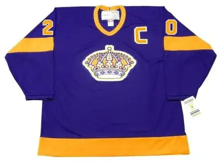 BOB PULFORD Los Angeles Kings 1971 CCM Vintage Away NHL Hockey Jersey