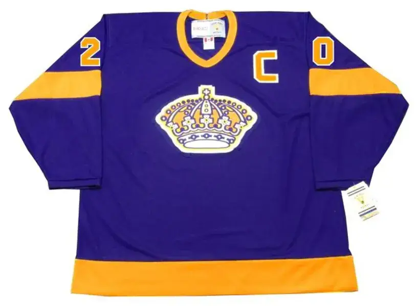 BOB PULFORD Los Angeles Kings 1971 CCM Vintage Away NHL Hockey Jersey