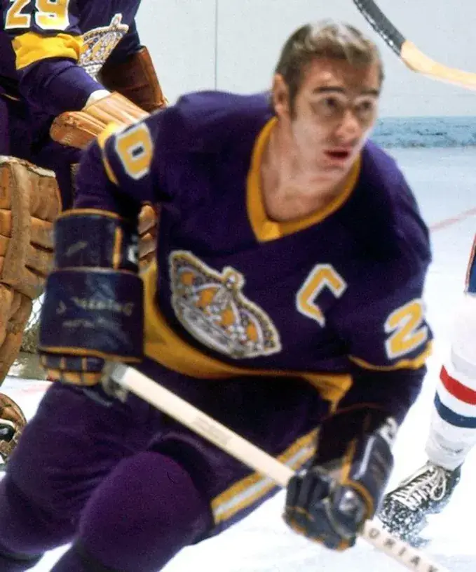 BOB PULFORD Los Angeles Kings 1971 CCM Vintage Away NHL Hockey Jersey 