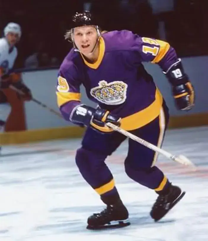 BUTCH GORING Los Angeles Kings 1978 CCM Vintage Away NHL Hockey Jersey 