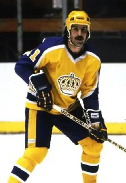 CHARLIE SIMMER Los Angeles Kings 1980 CCM Vintage Throwback NHL Hockey Jersey 