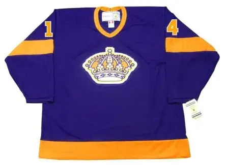DAVE SCHULTZ Los Angeles Kings 1977 CCM Vintage Away NHL Hockey Jersey