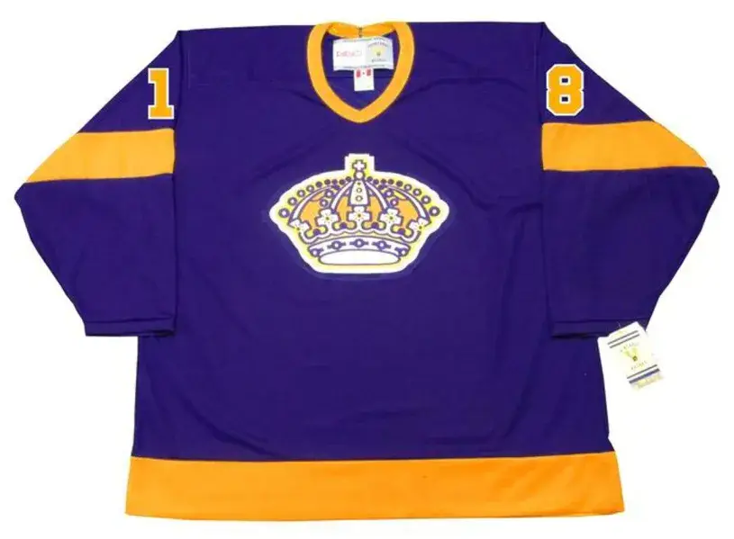 DAVE TAYLOR Los Angeles Kings 1978 CCM Vintage Away NHL Hockey Jersey