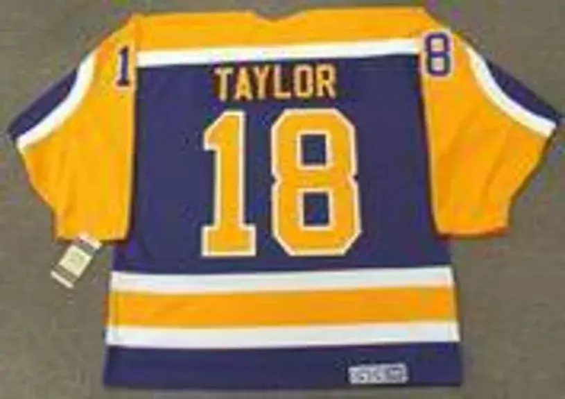 DAVE TAYLOR Los Angeles Kings 1984 CCM Vintage Away NHL Hockey Jersey 