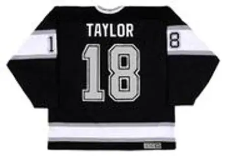 DAVE TAYLOR Los Angeles Kings 1993 Away CCM Throwback NHL Hockey Jersey 