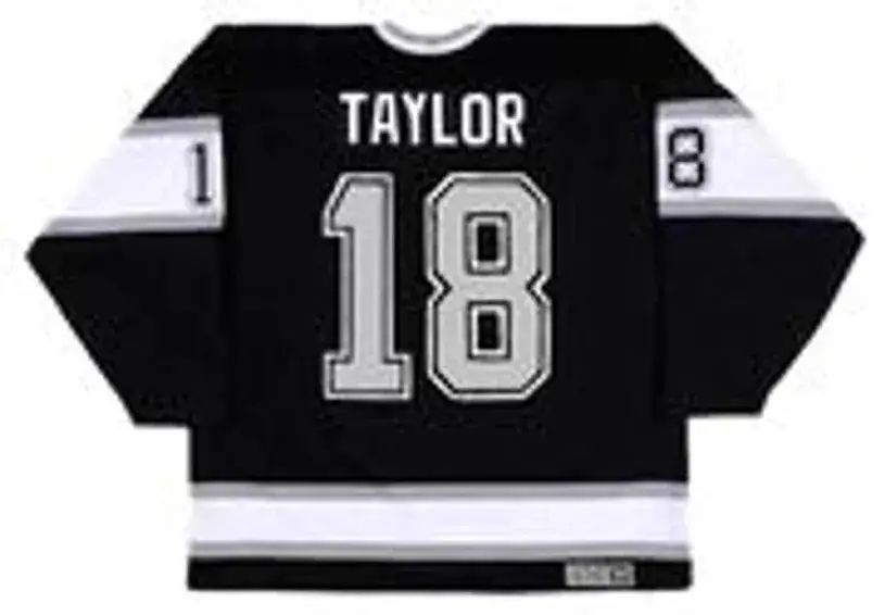 DAVE TAYLOR Los Angeles Kings 1993 Away CCM Throwback NHL Hockey Jersey 