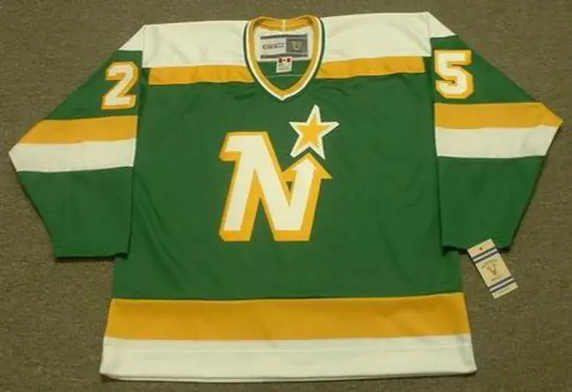 AL MACADAM Minnesota North Stars 1979 CCM Vintage Throwback NHL Jersey