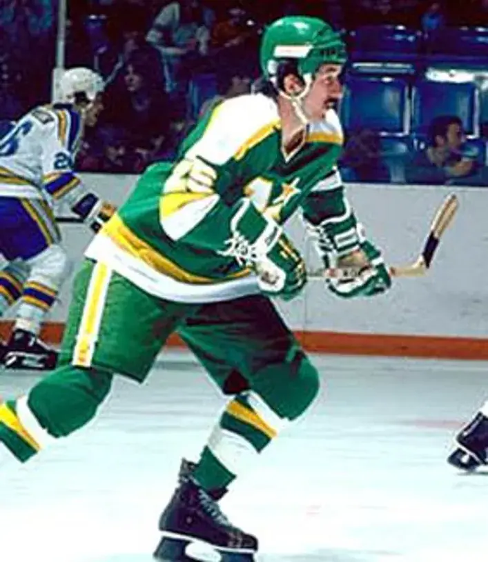 AL MACADAM Minnesota North Stars 1979 CCM Vintage Throwback NHL Jersey 