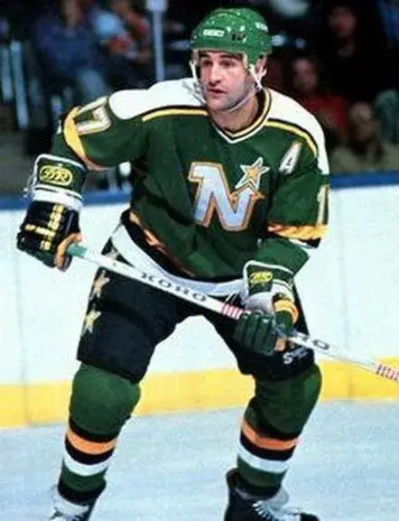 BASIL McRAE Minnesota North Stars 1989 Away CCM NHL Vintage Throwback Jersey 