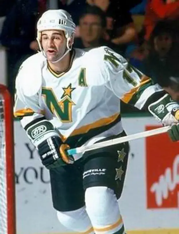 BASIL McRAE Minnesota North Stars 1989 Home CCM NHL Vintage Throwback Jersey 