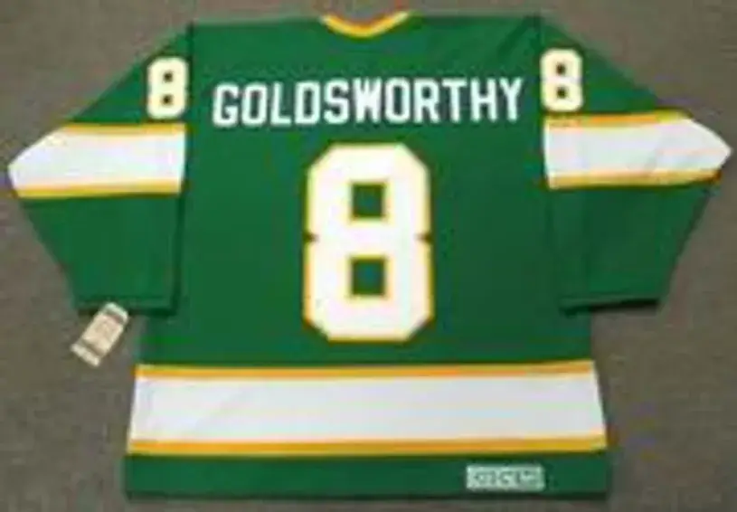 BILL GOLDSWORTHY Minnesota North Stars 1967 CCM Vintage NHL Hockey Jersey 
