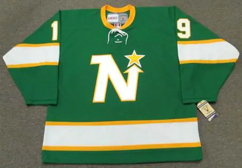 BILL MASTERTON Minnesota North Stars 1967 CCM Vintage NHL Hockey Jersey