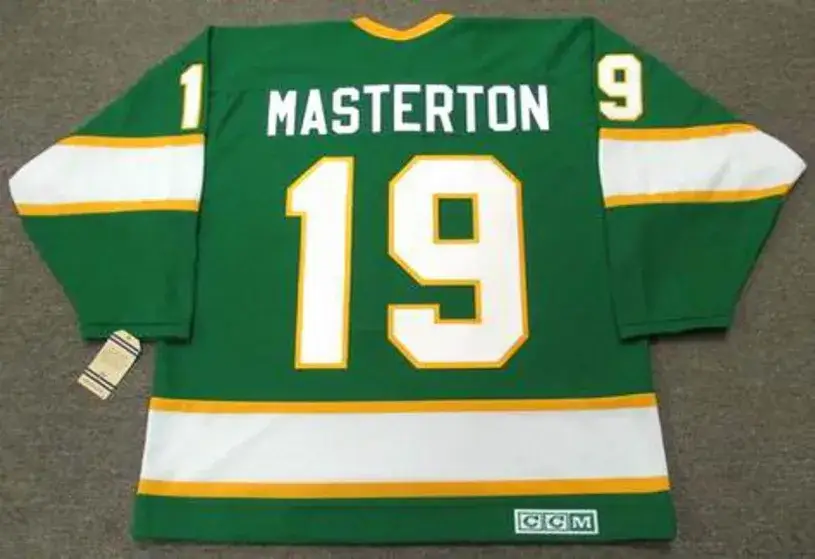 BILL MASTERTON Minnesota North Stars 1967 CCM Vintage NHL Hockey Jersey 
